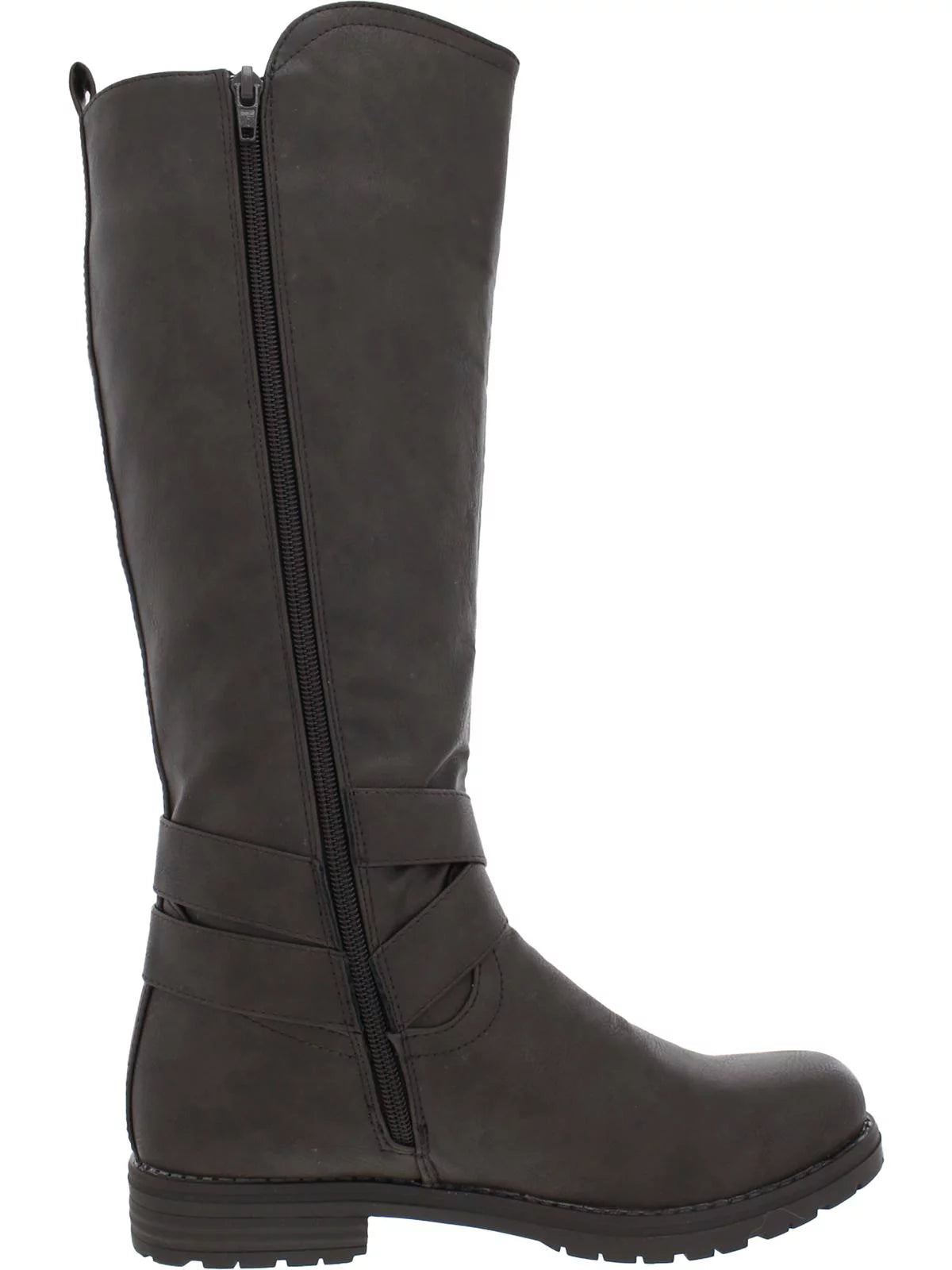 Leather Tall G.C. Shoes Knee-High Womens Boots Faux