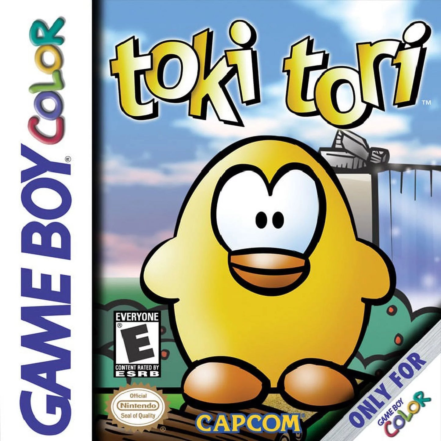 (Nintendo Restored 2001) Game Gameboy Tori Toki Color, Puzzle (Refurbished)