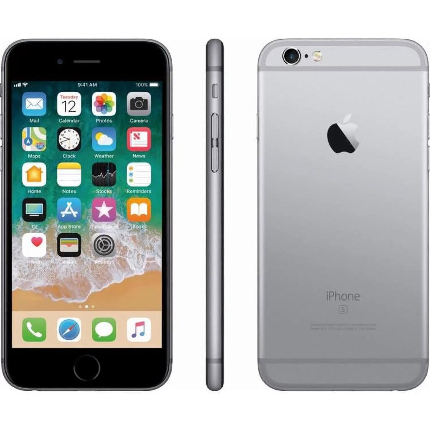 Smartphone (Refurbished) Space (TMobile A1688 32GB 6s Gray Restored iPhone Apple 4.7" Only)