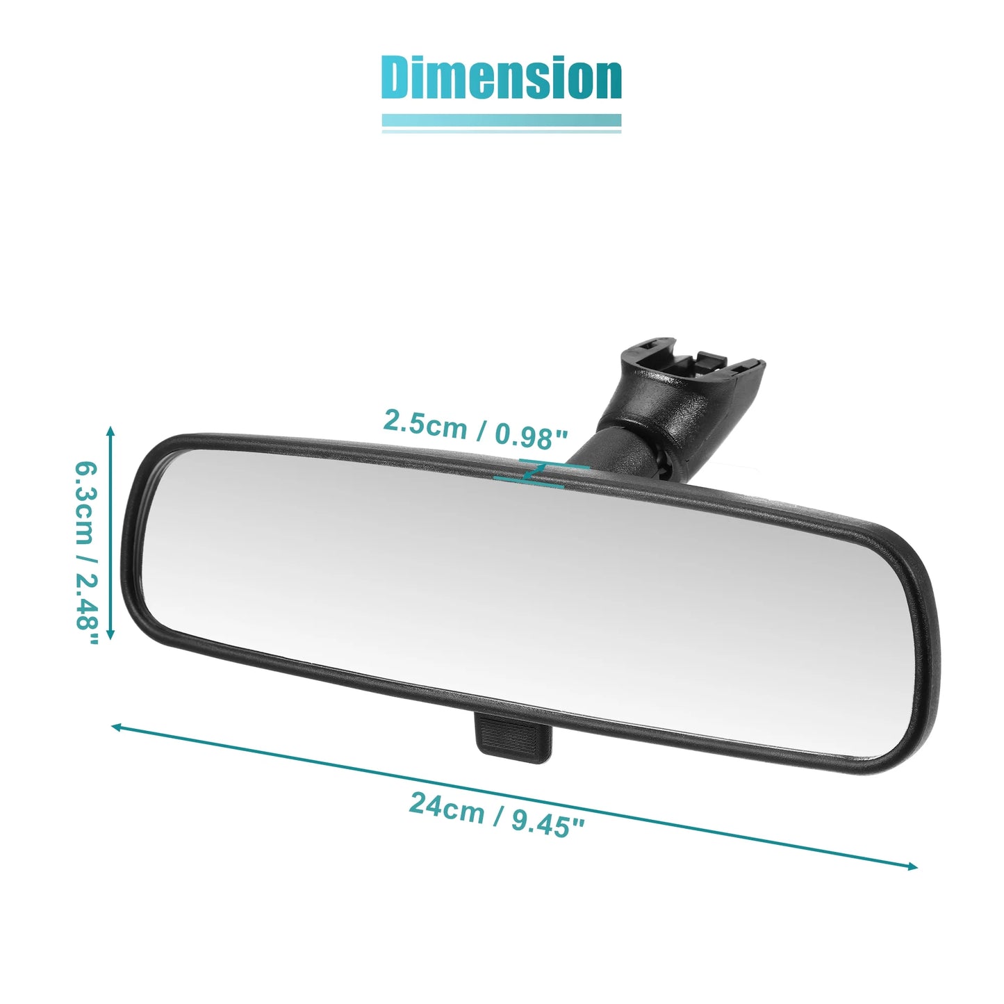 1993-2022 Black View for Unique Nissan Rearview Interior Mirror Inner Car Rear Altima Bargains Mirror No.963212DR0A